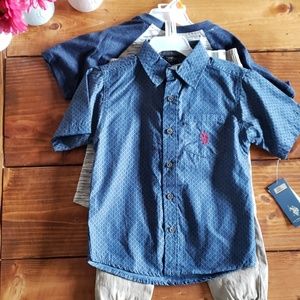 3 PC Boys Polo by Ralph Lauren Set
